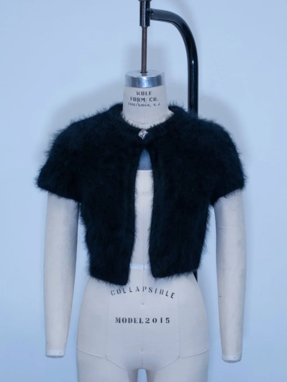 Alexander Wang Mohair Cropped Sweater - Picture 3 of 6